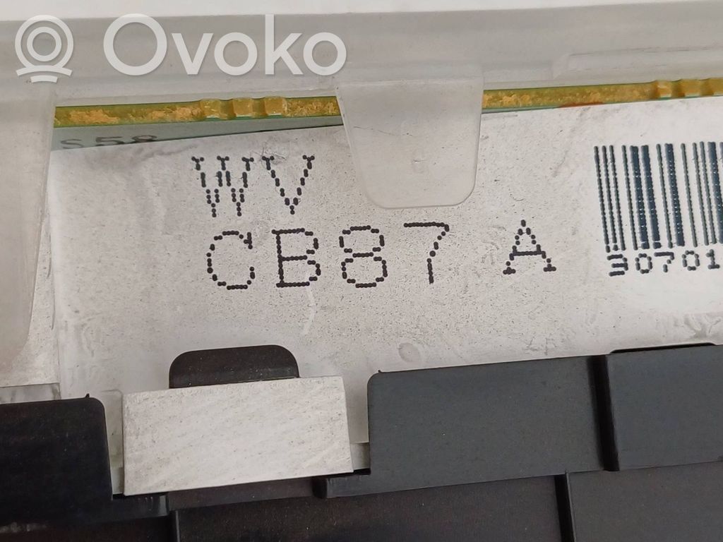 Speedometer (instrument cluster)   CB87A