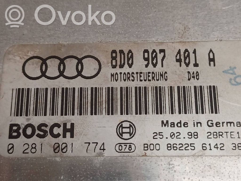 Audi A4 S4 B5 8D Engine control unit/module 