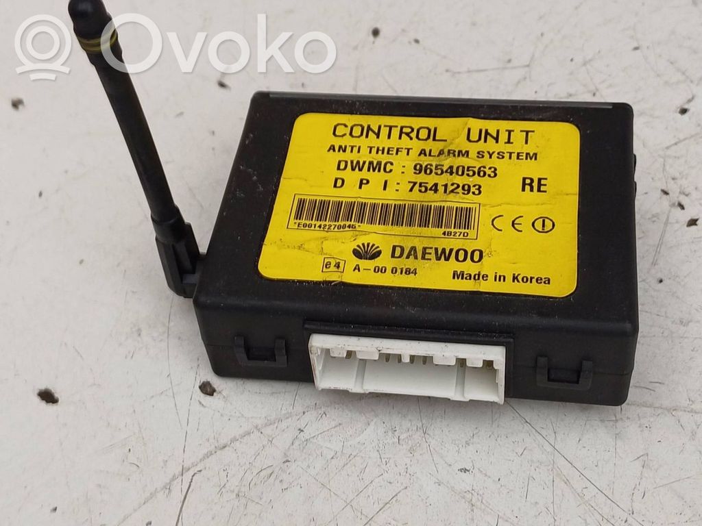 Other control units/modules   96540563,7541293