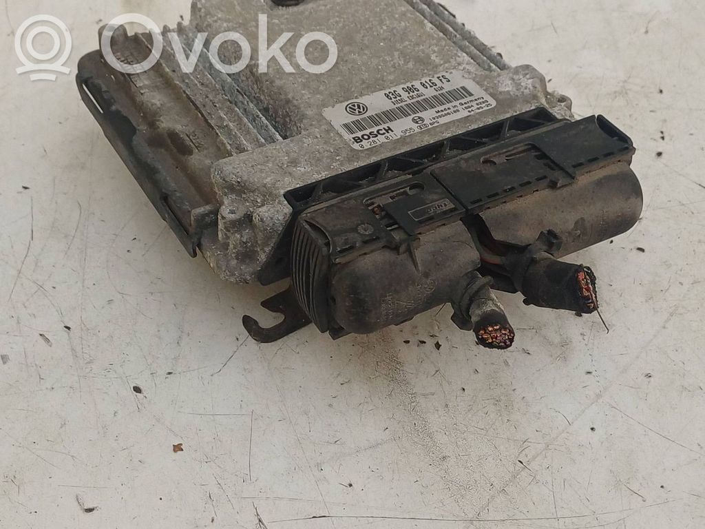 Volkswagen Golf V Engine control unit/module 