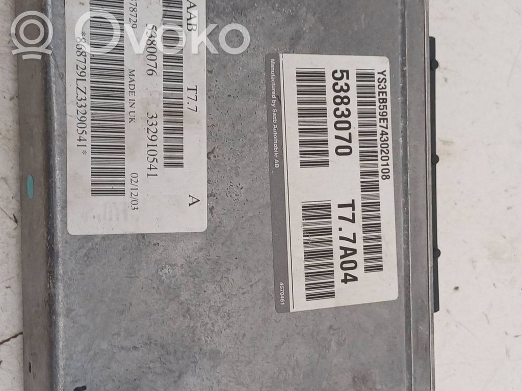 Saab 9-5 Engine control unit/module 