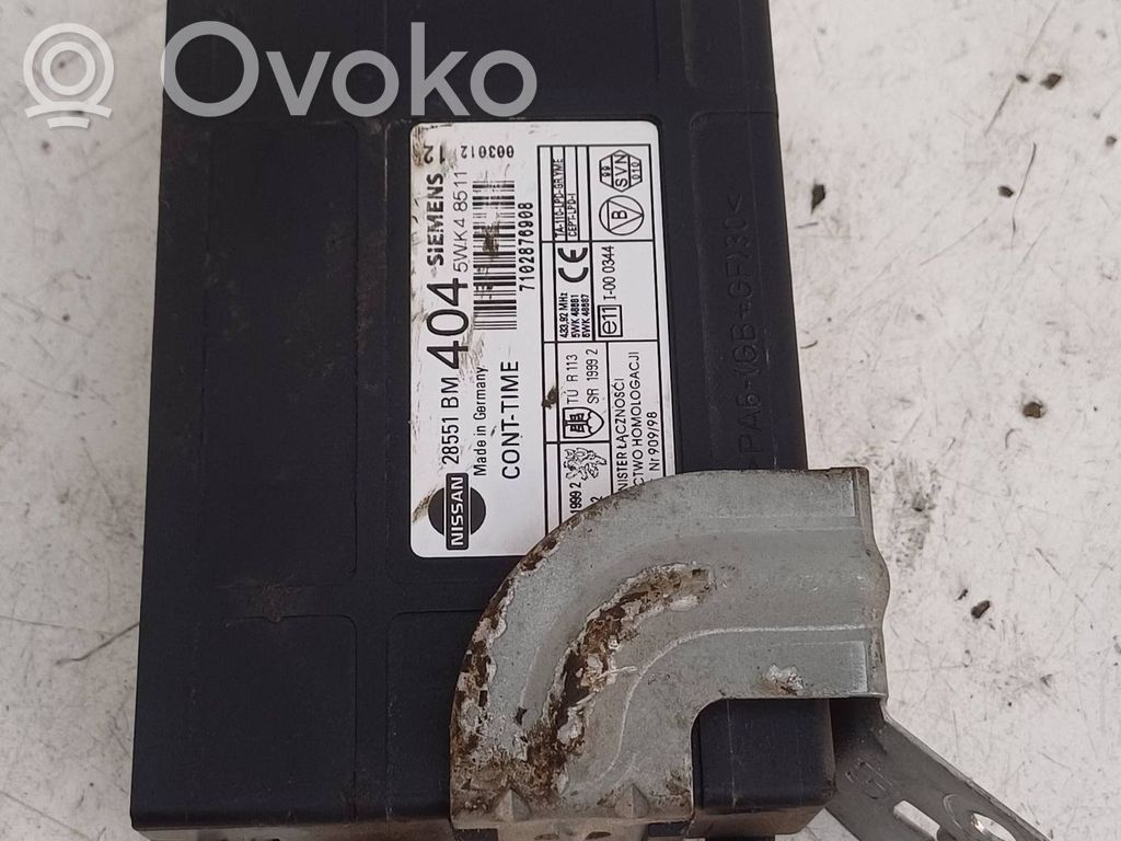Nissan Almera Tino Comfort/convenience module 