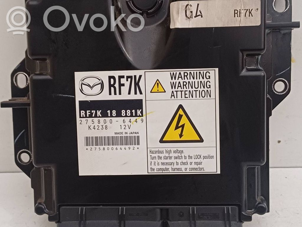Engine control unit/module   RF7K18881K,2758006449,K42381V