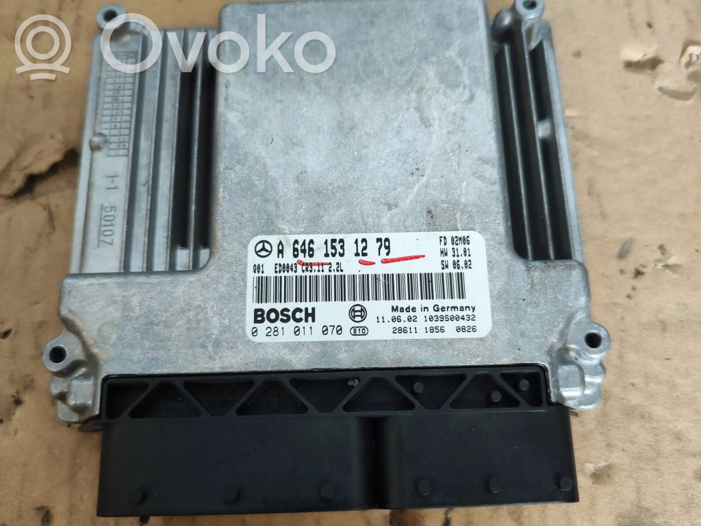 Mercedes-Benz E W211 Engine control unit/module 