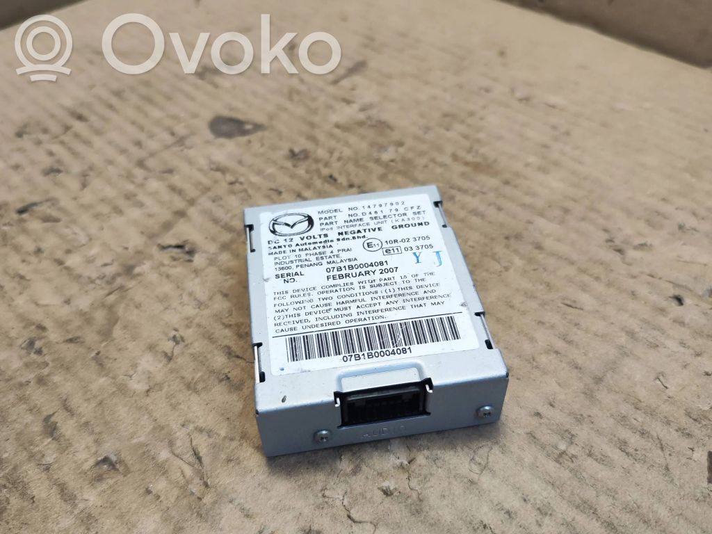 Mazda 6 Other control units/modules 