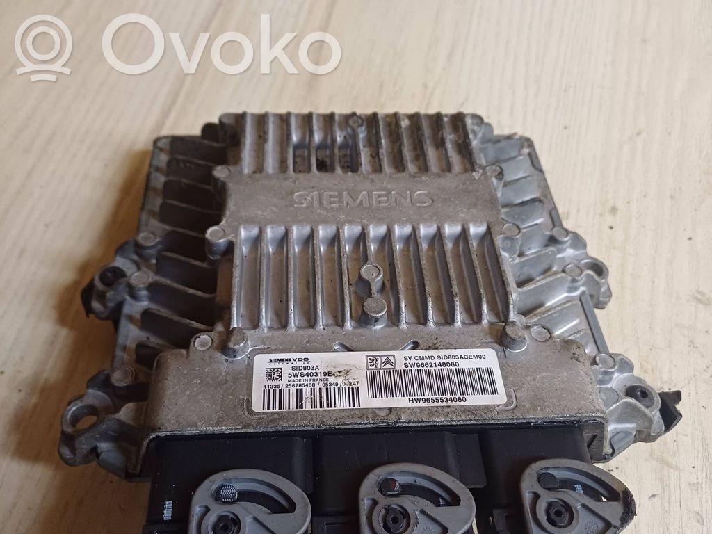 Peugeot 407 Engine control unit/module 