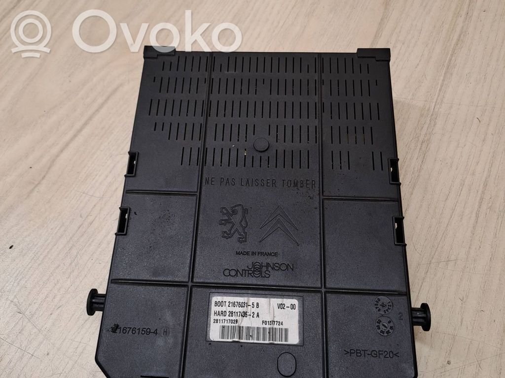 Peugeot 307 Módulo de confort/conveniencia 