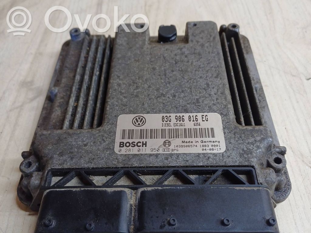 Seat Altea XL Engine control unit/module 