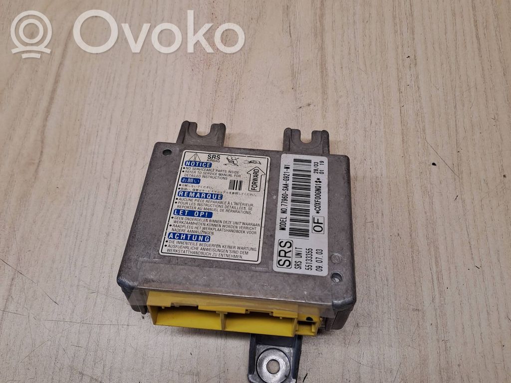 Honda Jazz Airbag control unit/module 