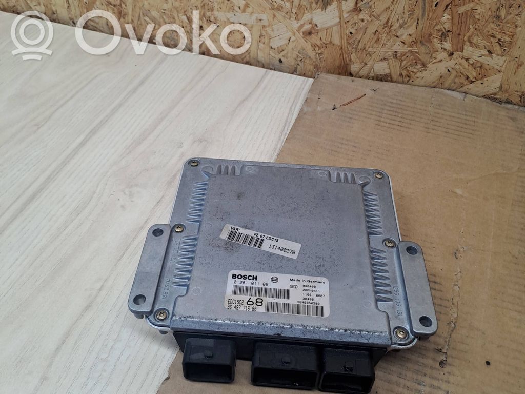Citroen C5 Engine control unit/module 
