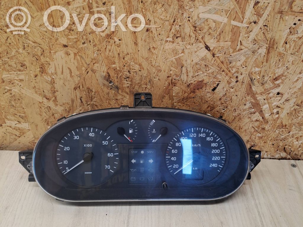 Renault Scenic I Speedometer (instrument cluster) 