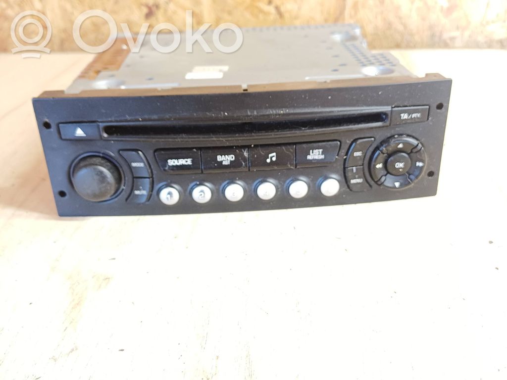 Citroen C4 I Picasso Panel / Radioodtwarzacz CD/DVD/GPS 