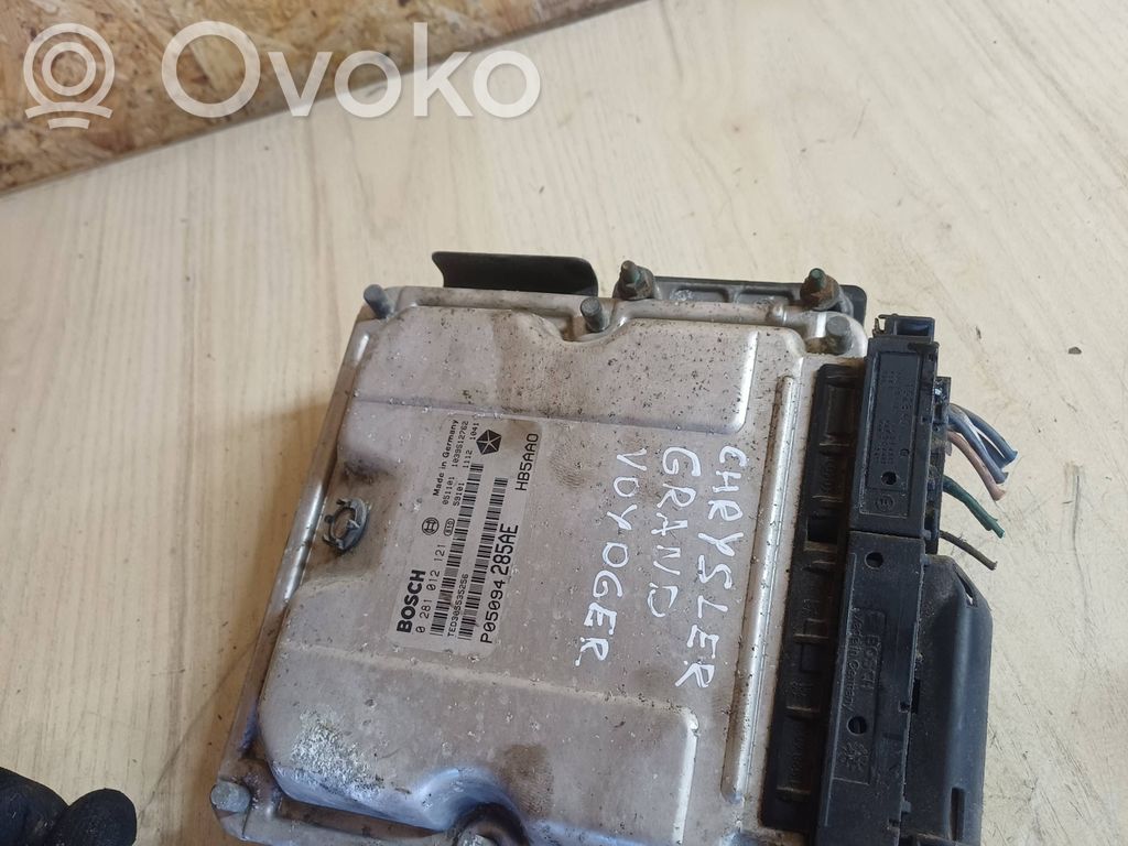 Engine control unit/module   1039S12762,P05094285AE,0281012121