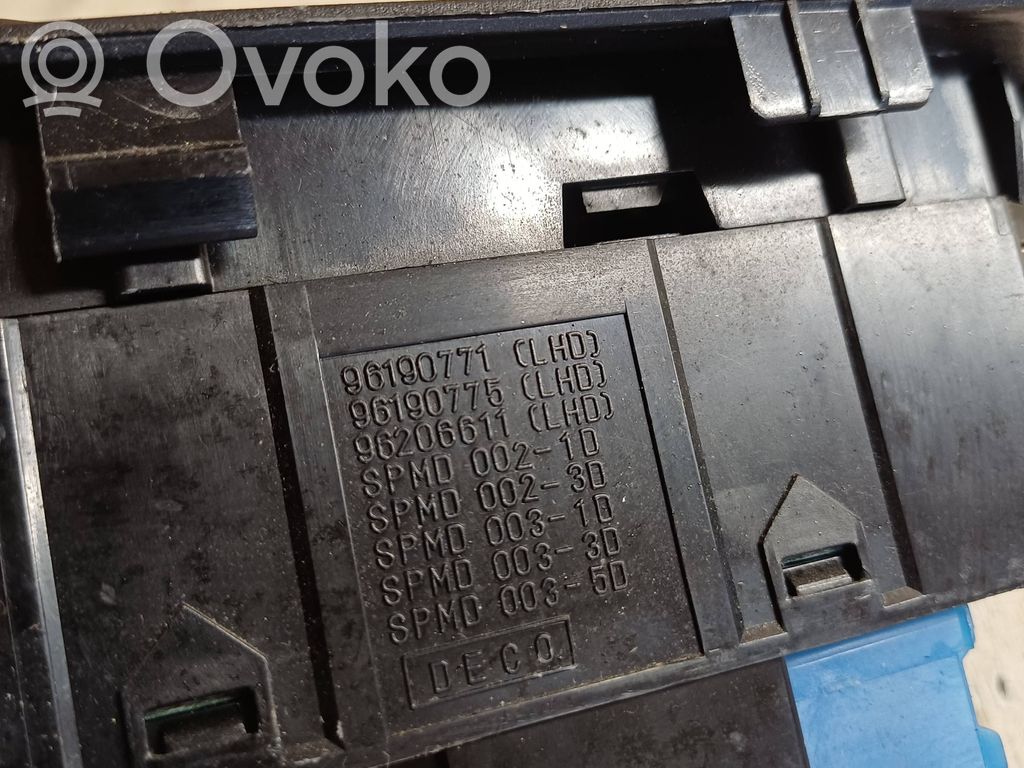 Daewoo Lanos Electric window control switch 