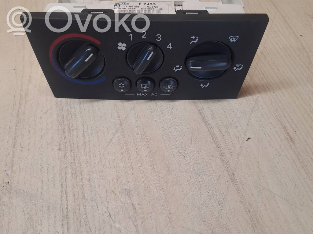 Climate control unit   E7433,13191583,74337723