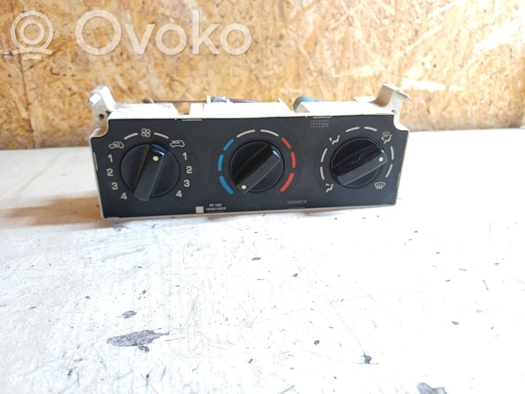 Citroen Berlingo Climate control unit 