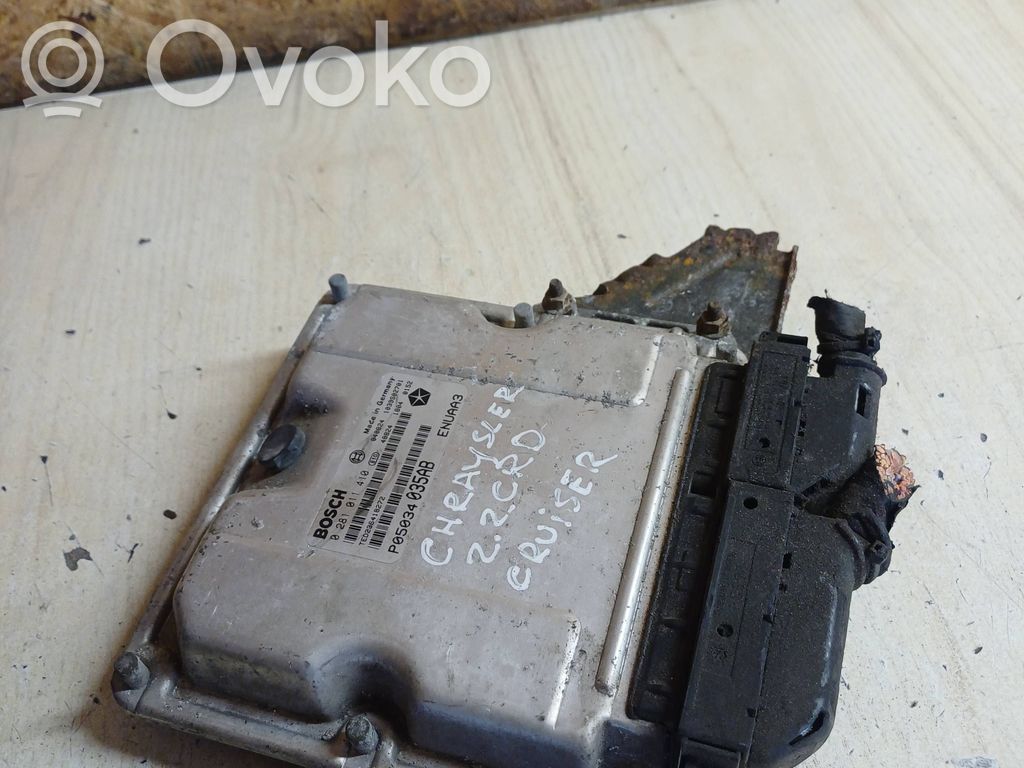 Engine control unit/module   1039S02701,P05034035AB,0281011410