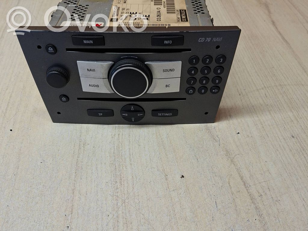Opel Vectra C Unitate principală radio/CD/DVD/GPS 