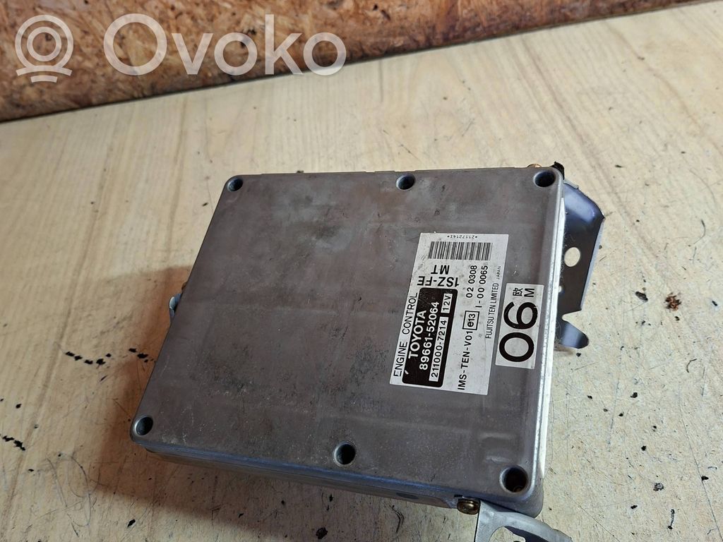 Toyota Yaris Engine control unit/module 