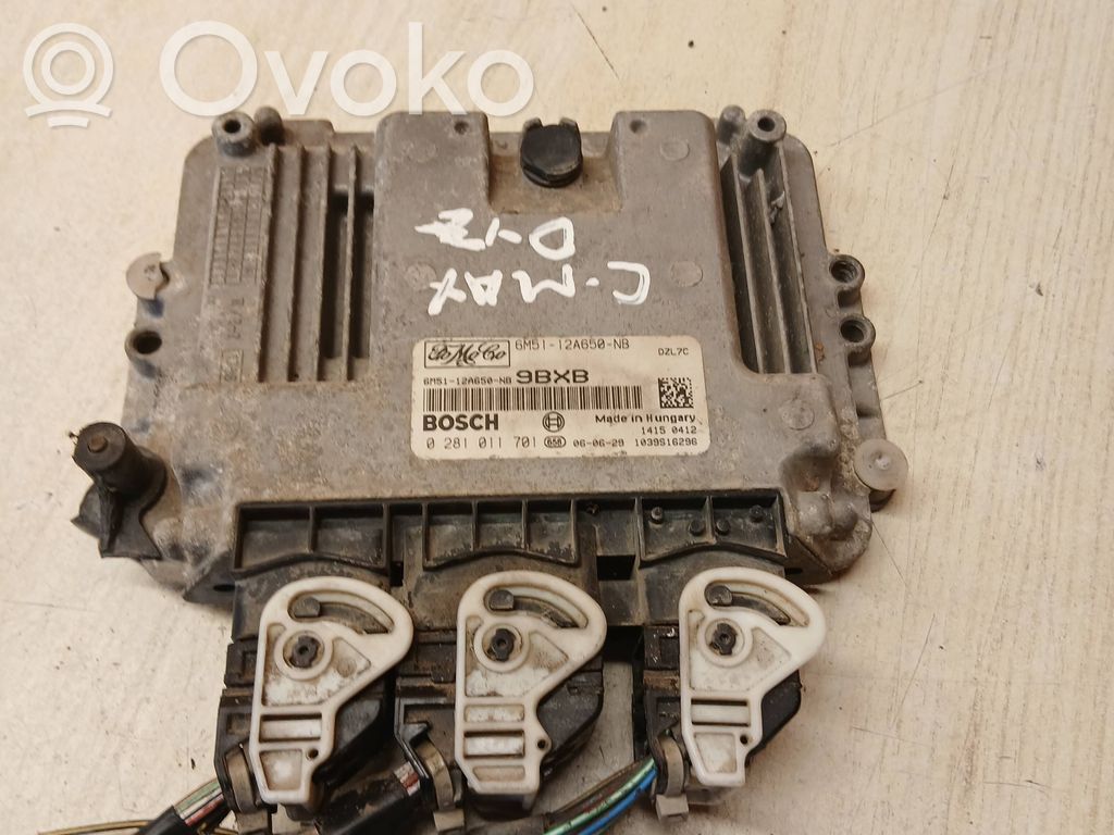 Engine control unit/module   6M5112A650NB,0281011701