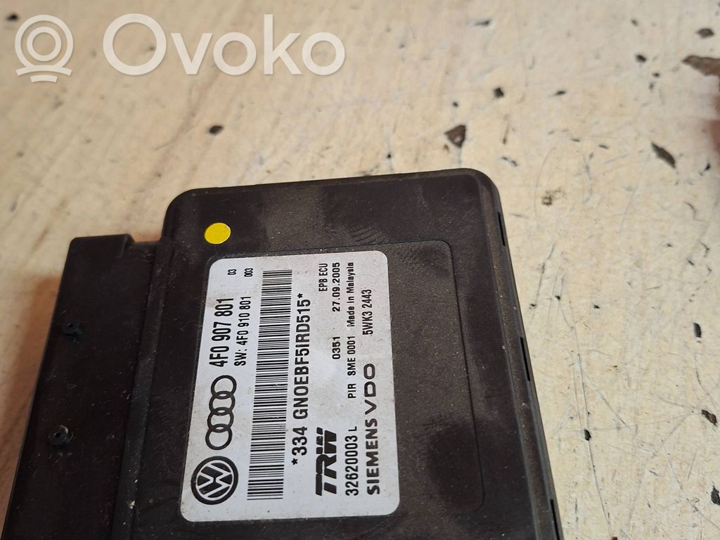 Audi A6 S6 C6 4F Hand brake control module 