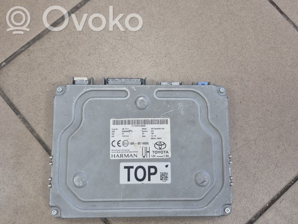 Toyota Corolla E210 E21 GPS navigation control unit/module 