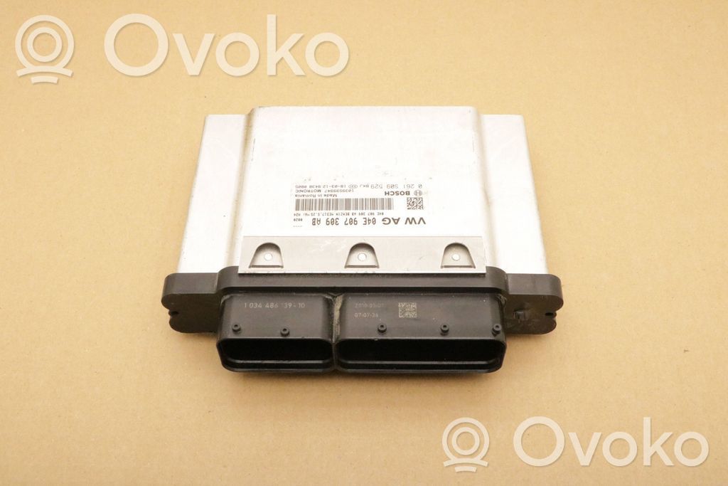 Engine control unit/module   0261S09529,04E907309B,04E907309B
