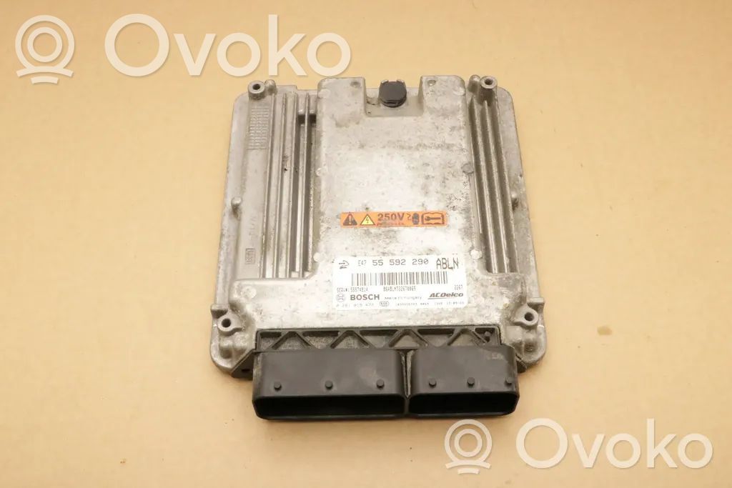 Opel Astra J Engine control unit/module 