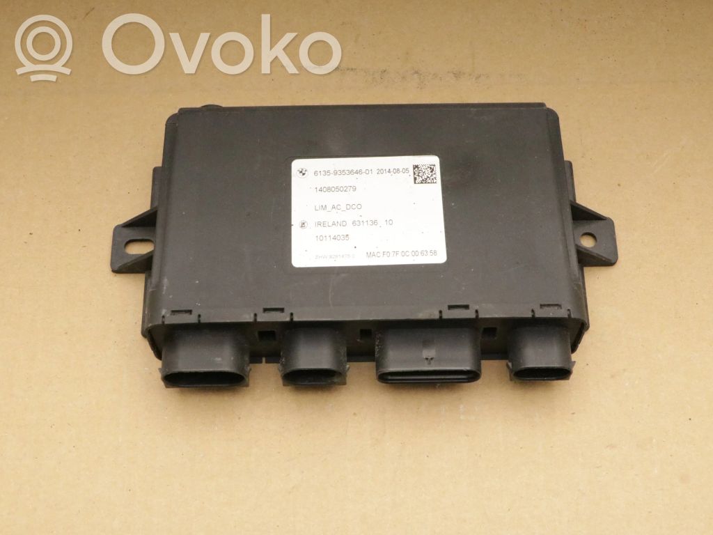 BMW i3 Other control units/modules 