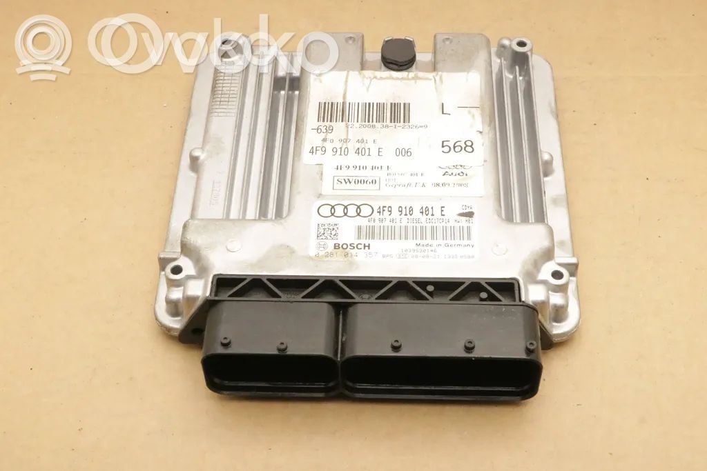 Audi A6 S6 C6 4F Engine control unit/module 