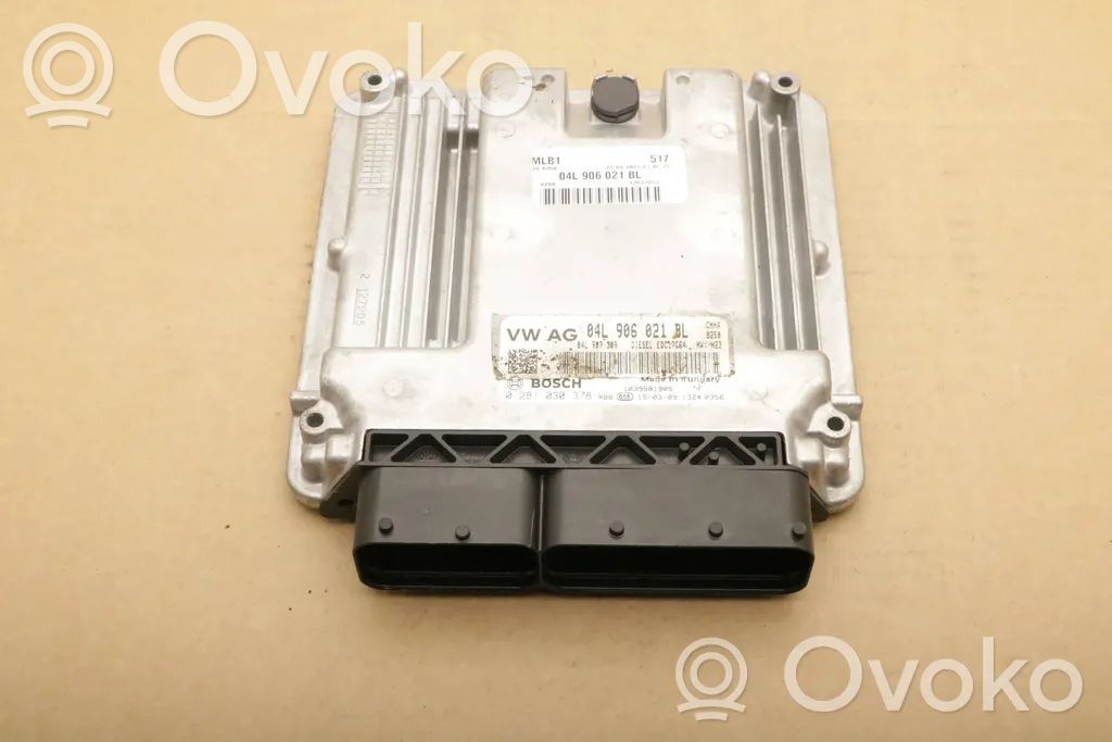 Sterownik / Moduł ECU   04L906021BL,0281030378,0281030378