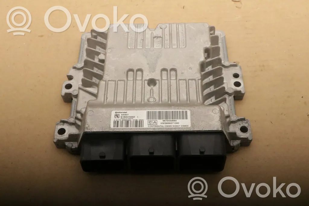 Peugeot 308 Engine control unit/module 