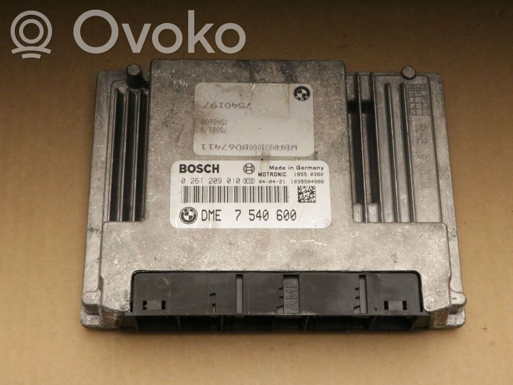 BMW 6 E63 E64 Engine control unit/module 