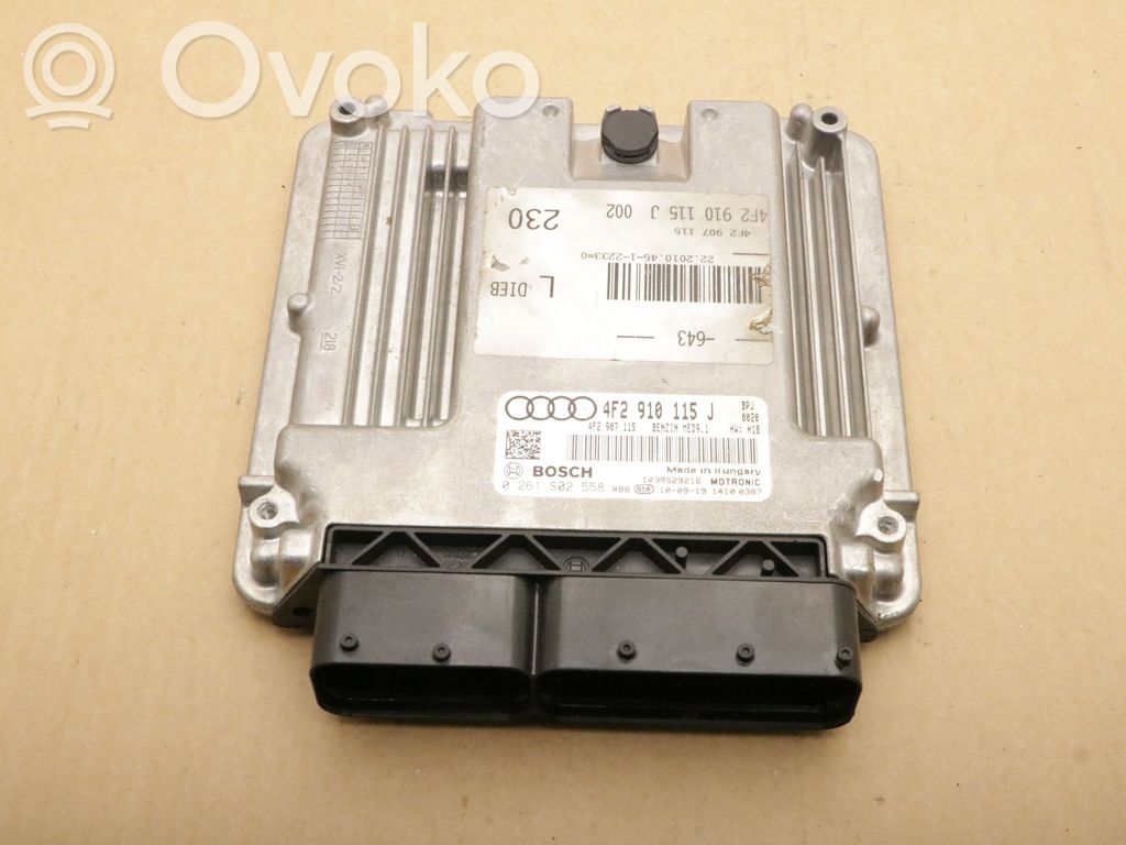 Audi A6 S6 C6 4F Engine control unit/module 