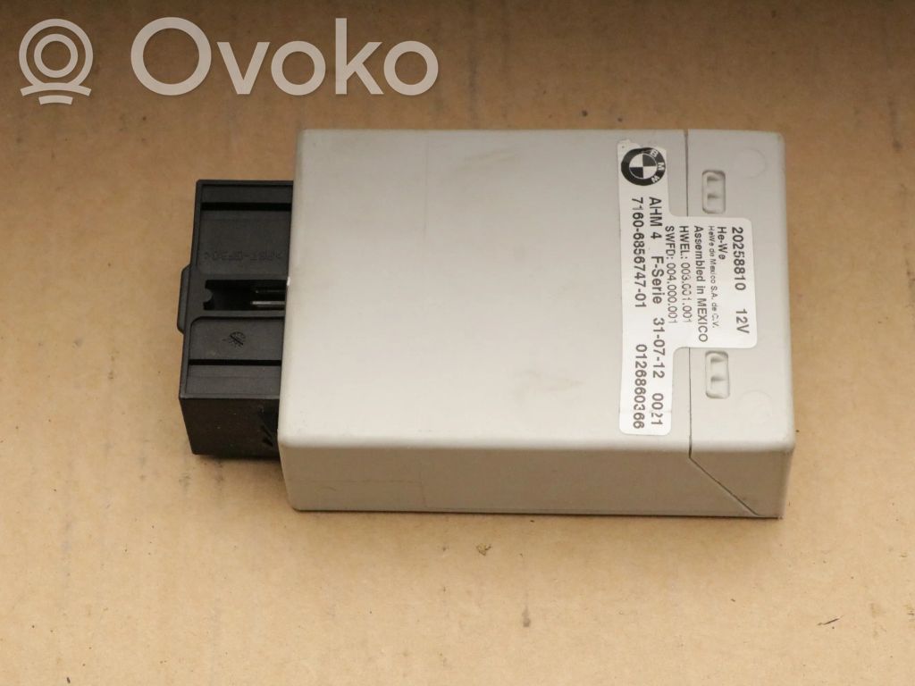 BMW 3 F30 F35 F31 Sterownik / Moduł haka holowniczego 