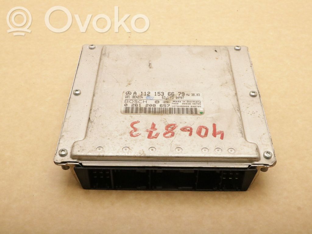 Mercedes-Benz E W211 Engine control unit/module 