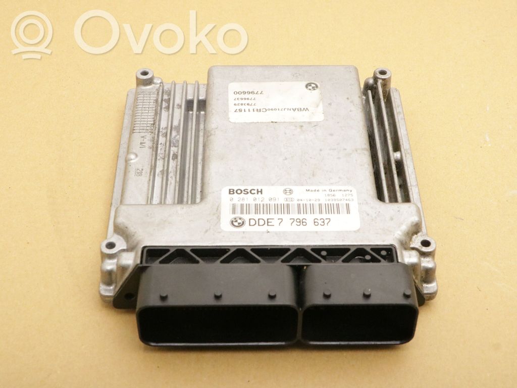 BMW 5 E60 E61 Engine control unit/module 