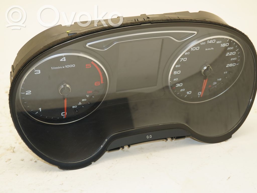 Audi A3 S3 8V Speedometer (instrument cluster) 