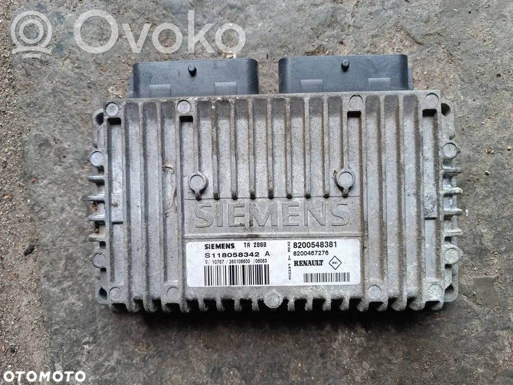 Renault Clio III Centralina/modulo scatola del cambio 