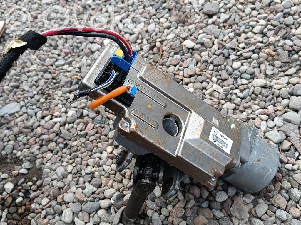 Opel Corsa D Steering wheel axle 