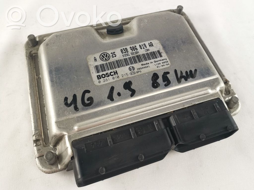 Engine control unit/module   28SA4557,0281010302,038906019CJ