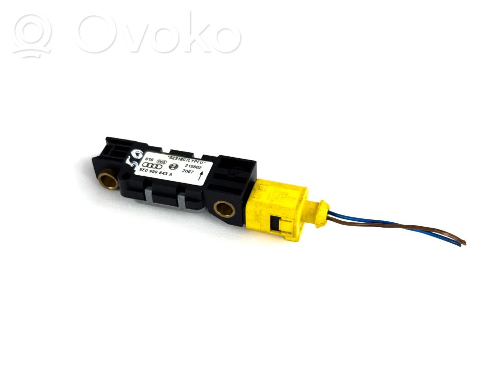 Audi A4 S4 B6 8E 8H Airbagsensor Crashsensor Drucksensor 