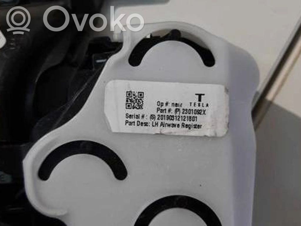 Tesla Model 3 Ramă grilă ventilație bord 