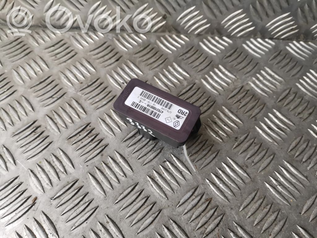 Renault Megane III ESP acceleration yaw rate sensor 