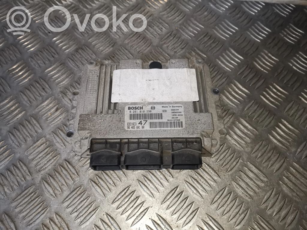Peugeot 307 Engine control unit/module 