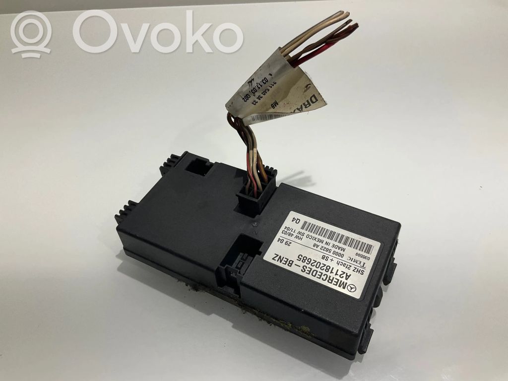 Mercedes-Benz E W211 Seat control module 