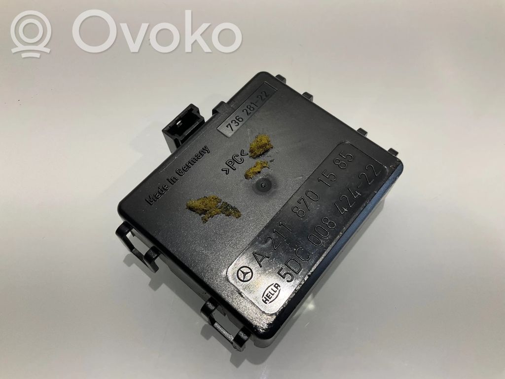 Mercedes-Benz CLS C219 Rain sensor 