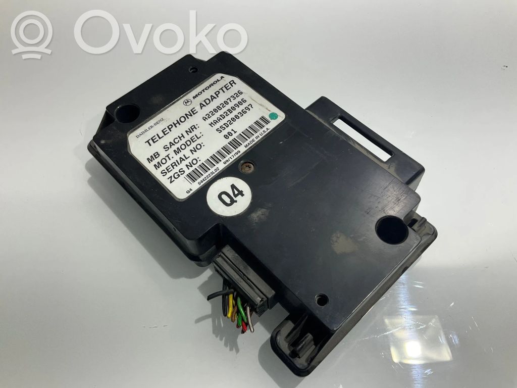 Sterownik / Moduł sterujący telefonem   A2208207326,MAAD2B0906,SSD2003697,2208207326