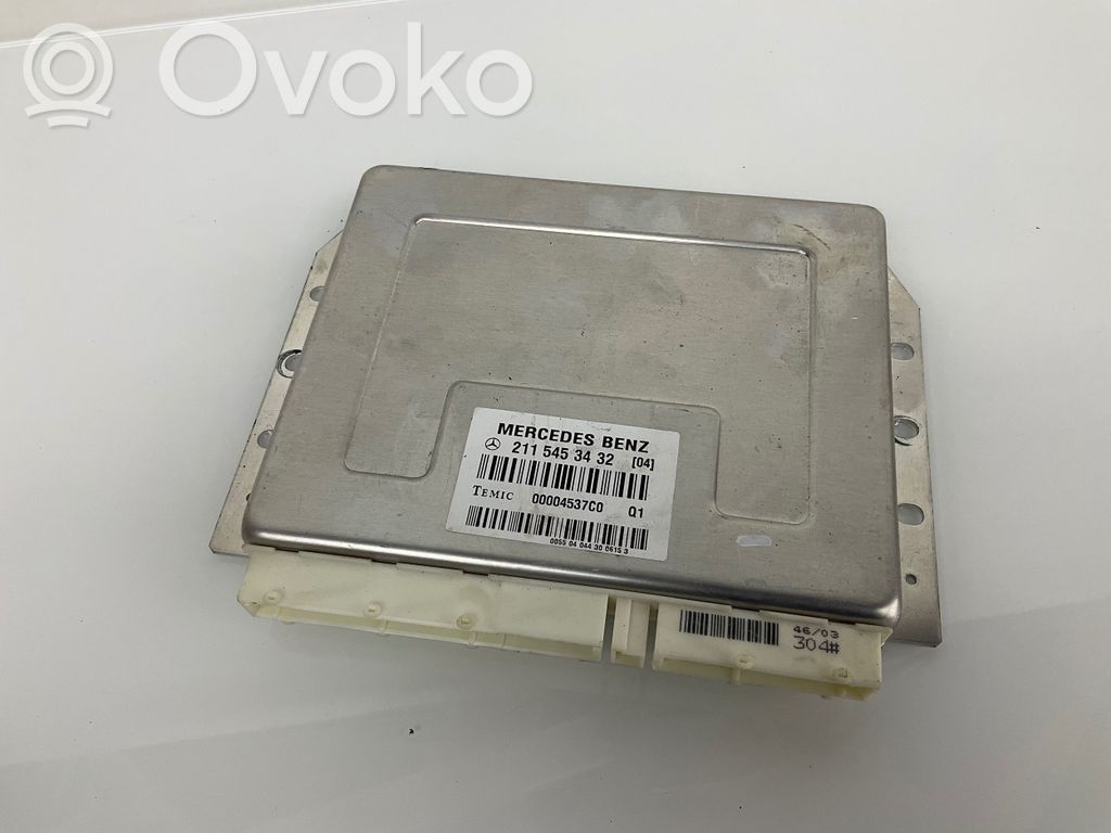 Mercedes-Benz E W211 Suspension control unit/module 