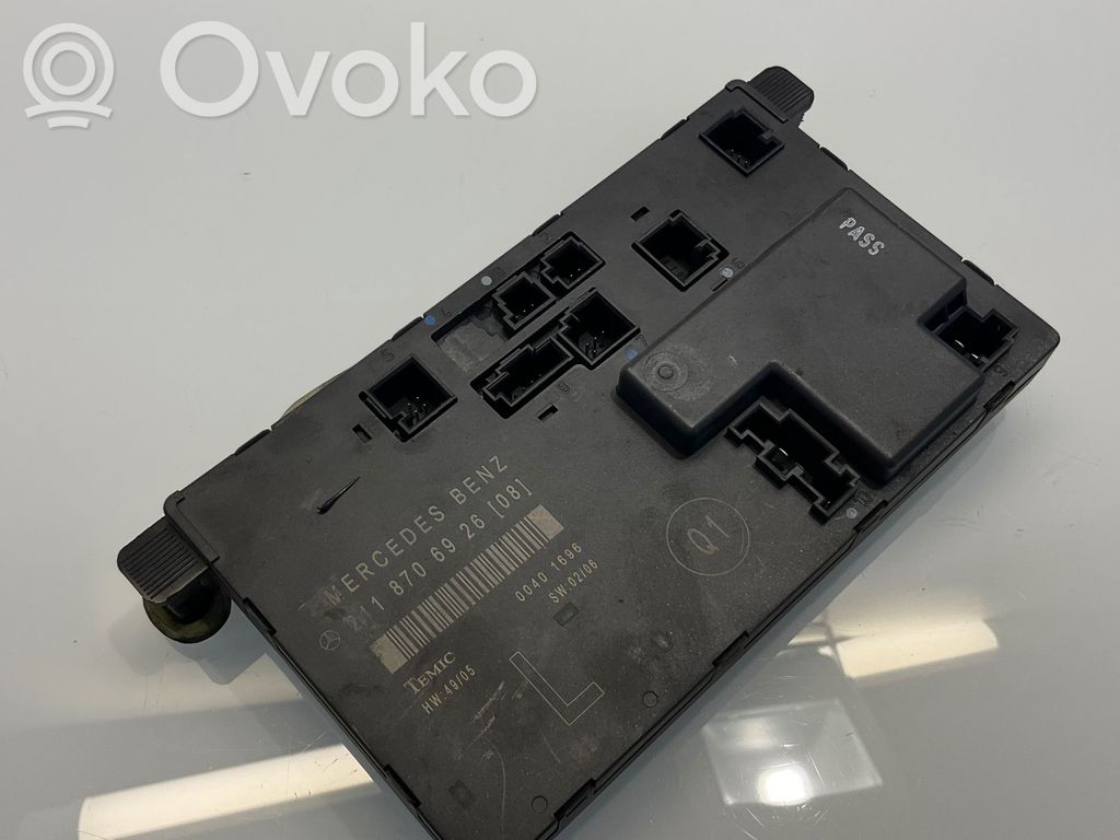Mercedes-Benz E W211 Door control unit/module 